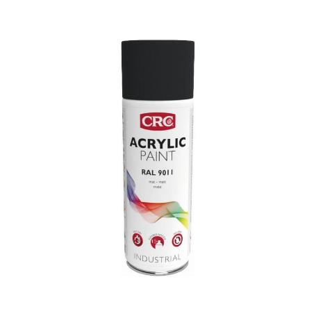 ACRYL RAL 9011 NEGRO MATE 400ML CRC