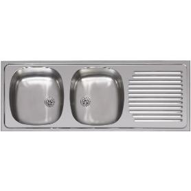 FREGADERO FI STD 2S+E DCHA 120*50 A 580094 PRACTIC