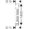 FLEXO DUCHA METALFLEX 1,60 CR 28266000 HANSGROHE