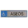 PLACA SIMBOLO 51-163*45 INOX 8212 AMIG