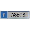 PLACA SIMBOLO 52-163*45 INOX 8213 AMIG