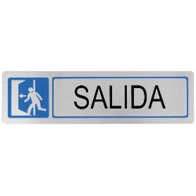 PLACA SIMBOLO 58-163*45 INOX 8219 AMIG