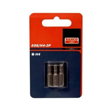 CARTON 3 PUNTAS 1/4 HEX3 25MM