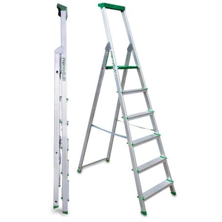 ESCALERA DOMESTICA EN ES-DOM6 PELDAÑOS FARAONE