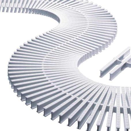 MODULO REJILLA TRANSV. PARA CURVAS  335*22MM 19203