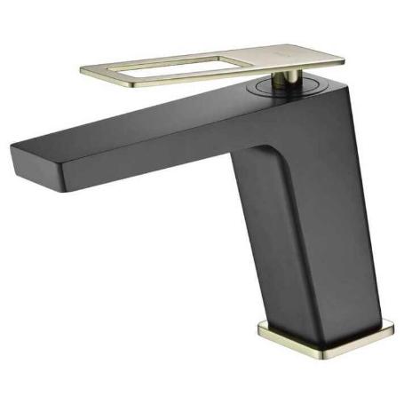 MONOMANDO LAVABO SUECIA NEGRO ORO BDC032-1NGOLD
