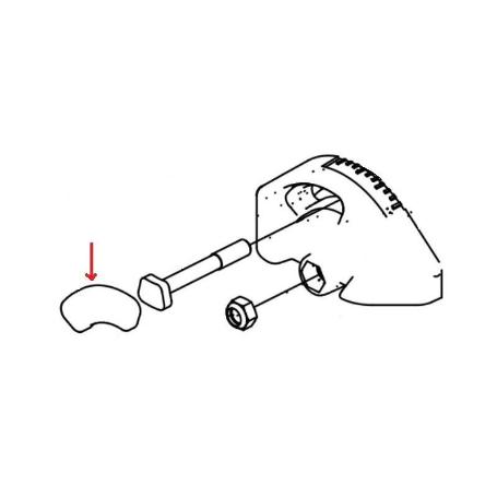 TAPA SOPORTE ROTULA 3302371 VIRUTEX