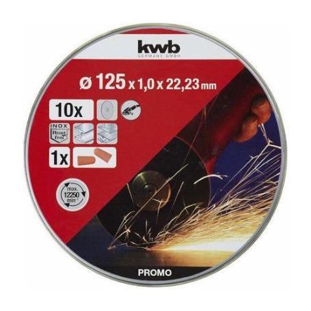 LATA 10 DISCS CORTE INOX 125X1MM 49712022