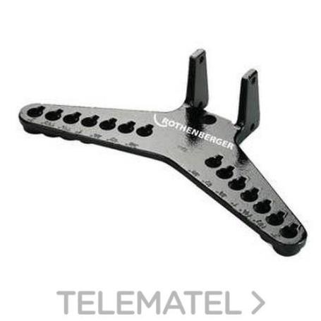 PLACA DOBLE 2 58002 ROTHENBERGER