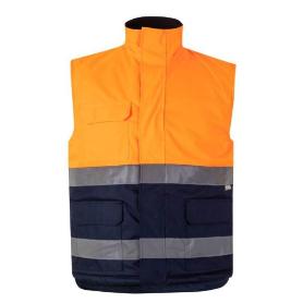 CHALECO 305902 NAVY/NARANJA T-XL VELILLA
