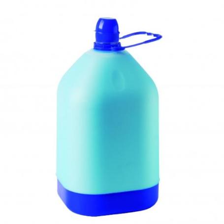 BOTELLA CORCHO 5 LITRO AZUL 195X183X365