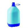 BOTELLA CORCHO 5 LITRO AZUL 195X183X365