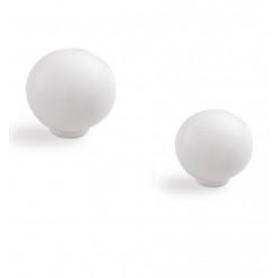 ESTAMP POMO REDONDO POLI DURO COLOR BLANCO REF 5002-002