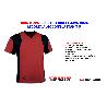 COFRA FINSTOCK CAMISETA JAVA ROJA M-CORTA ALGODON-ELASTAN T-M
