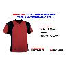 COFRA FINSTOCK CAMISETA JAVA ROJA M-CORTA ALGODON-ELASTAN T-XL