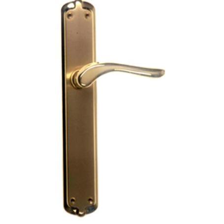 MESTRE FINSTOCK MANIVELA JUEGO A0596 BRILLO-SATINADO CON PLACA