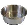 CROCI COMEDERO PERRO ACERO HEAVY C-GOMA 3,0 L-24 CM C6059449