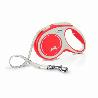 CROCI CORREA PERRO FLEXI NEW CLASSICCORD S 5MT ROJO C5055138