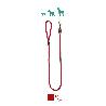 ARPPE CORREA NYLON 120 CM REDONDO 9 MM ROJO 2252011017