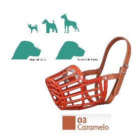 ARPPE BOZAL CESTA PLASTICO CARAMELO TALLA 4 1810010403
