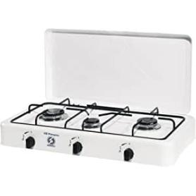 ORBEGOZO COCINA A GAS  FO 3450 3 FUEGOS CON TAPA REF 16426