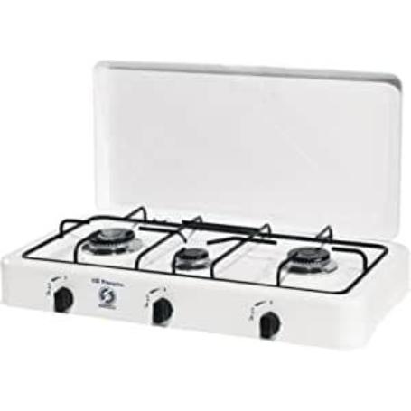 ORBEGOZO COCINA A GAS  FO 3450 3 FUEGOS CON TAPA REF 16426