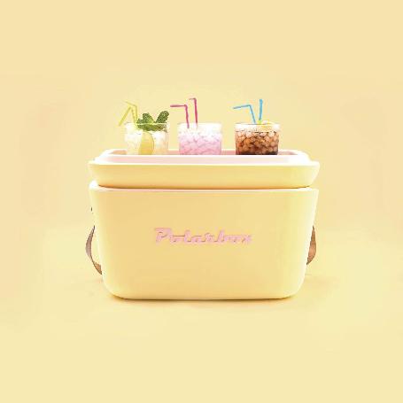 NEVERA POLARBOX RETRO VINTAGE 20 L AMARILLO REF 9254