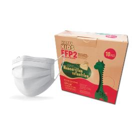 MASCARILLA FINSTOCK FFP2 INFANTIL ENVASE DE 10 UND (CAJA 10 UNIDADES)