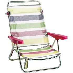 PLAYA FINSTOCK SILLA-CAMA FIBRELINE CON ASA ALUMINIO 607 ALF0026