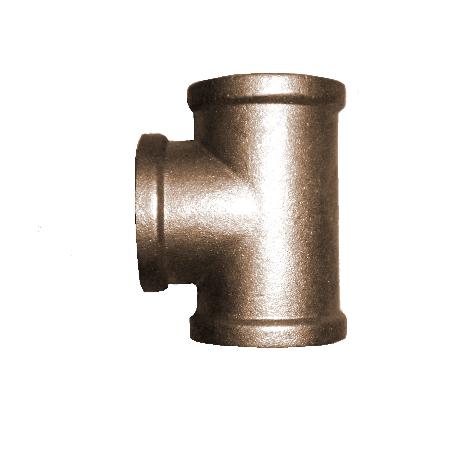 PLUVIA LATON TE BOCAS IGUALES ROSCA HEMBRA  1-2 F130 A314