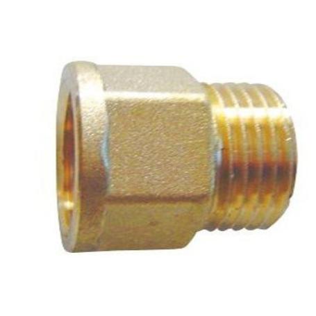 PLUVIA LATON ALARGADERAS HEXAGONAL PULIDAS 1-2 X  20 MM   A335 (CAJA 10 UNIDADES)