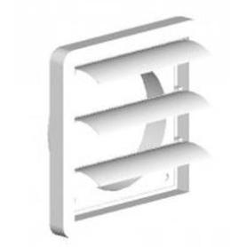 PVC BLANCO  REJILLA MIXTA REDONDO-RECTO 100MM 110X55 110102-550