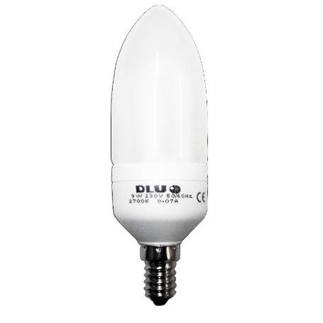 LUZ DLU FINSTOK LAMP.ELEC.VELA 230V E14-9WCAL FLSB4020