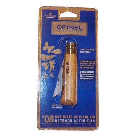 BAJA OPINEL  BL.NAVAJA INOX Nº8 VIROLA BLOQ HOJA 8,5  00405
