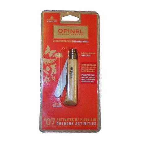 OPINEL FINSTOCK BL.NAVAJA P-REDONDA Nº7 VIROLA HOJA 8 CM 001221