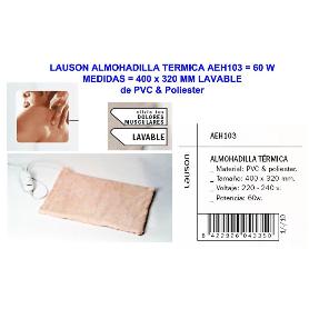BAJA LAUSON ALMOHADILLA TERMICA AEH103 60 W  400 X 320 MM LAVAB