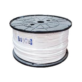 CABLE ELECTRICO MANGUERA PLANA 2X1,00 MM DE 100MT BLANCO MP2X1