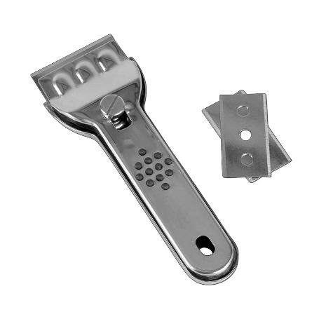 LIFESTYLE RASCAVIDRIOS RASCADOR VITRO INOX + 3 CUCHILLAS 5100