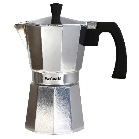 WECOOK CAFETERA ALUMINIO FINSTOCK TRADICIONAL PAOLA 3 TAZA 40103