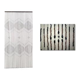 TALOX CORTINA LANZAROTE 90X210X31 FILAS BOLAS 2 CENEFAS SL6019