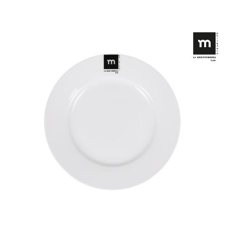 VAJILLA PLATO LOZA POSTRE 19 CM FELIT REF C415005 (CAJA 18 UNIDADES)
