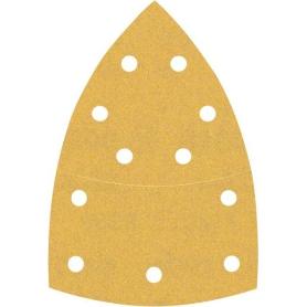 PAPEL DE LIJA EXPERT C470 CON 11 ORIFICIOS PARA MULTILIJADORAS DE 102 X 62 MM, 93 MM, G 180, 10 UNIDADES