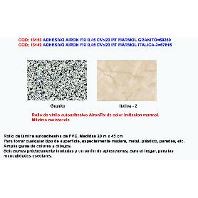 ADHESIVO AIRON FIX 0,45 CMX20 MT MARMOL GRANITO 69280
