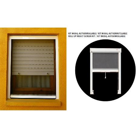 MOSQUITER FINSTOCK AUTOENR EN KIT 160X160 CM BLANCA 600315061616