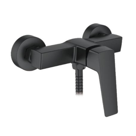 IBERGRIF GRIFO MONOMANDO DUCHA NEGRO IBIZA M12007B