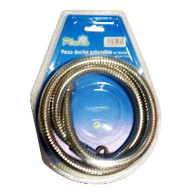 PLUVIA FLEXO DUCHA INOX ULTRA FLEXIBLE DOBLE CLIC 1,50M BLISTER