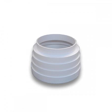PVC BLANCO REDUCCION ACOP.CAMPANA Ø 100,120,125  REF.0660