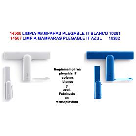 LIMPIA MAMPARAS PLEGABLE IT BLANCO 10201