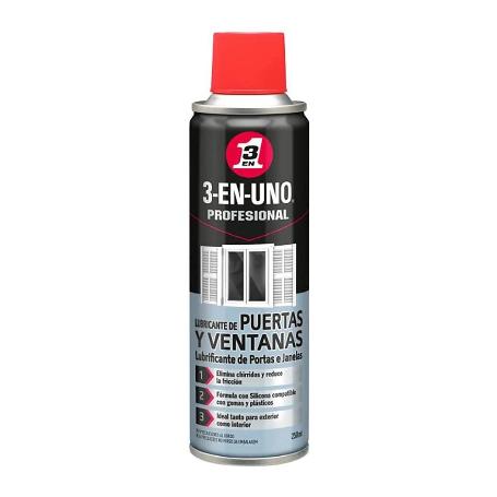 3 EN 1 LUBRICANTE PUERTAS Y VENTANAS DE 250ML 341027