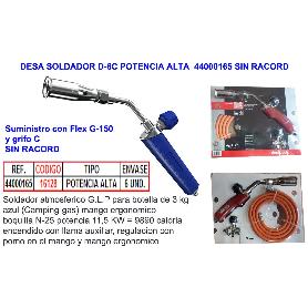 DESA SOLDADOR D-6C POTENCIA ALTA  44000165-42503212 SIN RACORD
